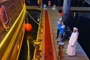 Dubai Creek Largest Dhow Cruise Dinner(delicious buffet)