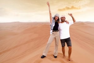 Dubai Desert Adventure: Red Dunes Guided Quad/Polaris & BBQ