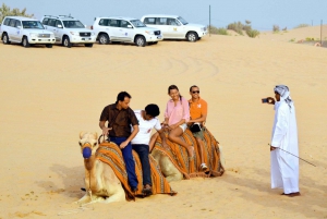 Dubai: Desert ATV Safari with BBQ Dinner in a Bedouin camp