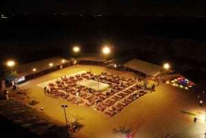 Dubai: Ørkenkameltur med liveshow og BBQ-buffetmiddag