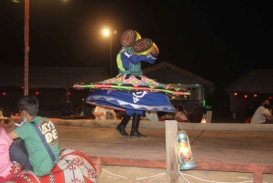 Dubai: woestijnkameelrit met liveshows en BBQ-buffetdiner