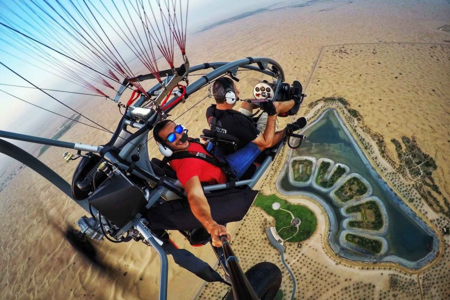 Dubai: Desert From Above Paramotor Adventure