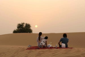 Escursione mattutina nel deserto di Dubai con esperienza nella fauna selvatica