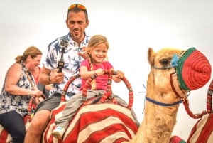 Dubai: Woestijnsafari, kamelenrit, Arabisch paard & BBQ-diner