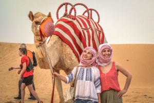 Dubai: Desert Safari with Marina Yacht Tour and BBQ Meal
