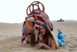 Dubai: Desert Safari Photography Session, Camel Ride, & BBQ