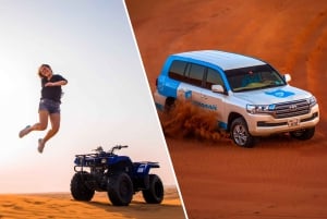 Dubai: Safári no deserto, quadriciclo, passeio de camelo e acampamento Al Khayma