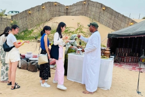 Pustynne safari w Dubaju, jazda quadem, przejażdżka na wielbłądzie i sandboarding