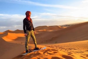 Dubai: Desert Safari, Shows, BBQ, Camel and Sandboard Ride