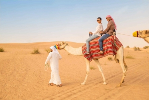 Dubai: Camel Desert Safari with Traditional Dinner