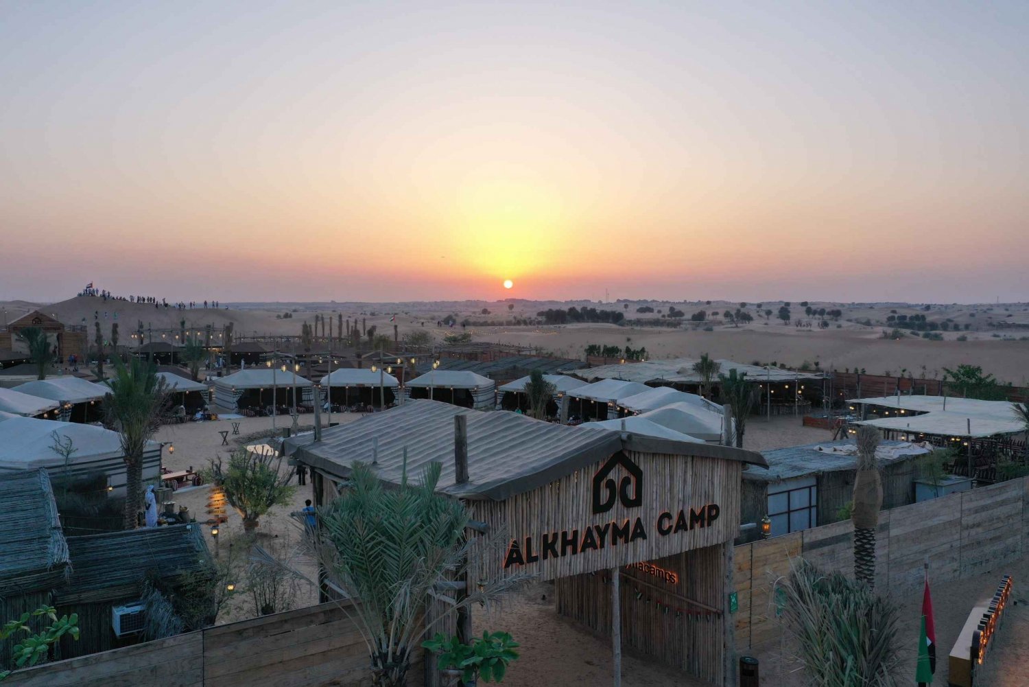 Dubai: Woestijnsafari met kamp, diner en optionele overnachting