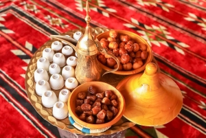 ドバイ：キャンプ、ディナー、オプションの宿泊付き砂漠サファリ