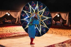 Dubai: premium Sahara-kampsafari, kamelenrit en sandboarden