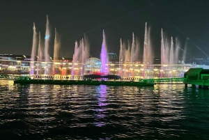 Crociera in dhow sul Dubai Creek, spettacoli alla Marina, buffet e bevande