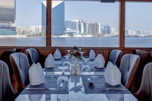 Dubai: Dhow Cruise Dinner at Creek, Marina with Upper deck