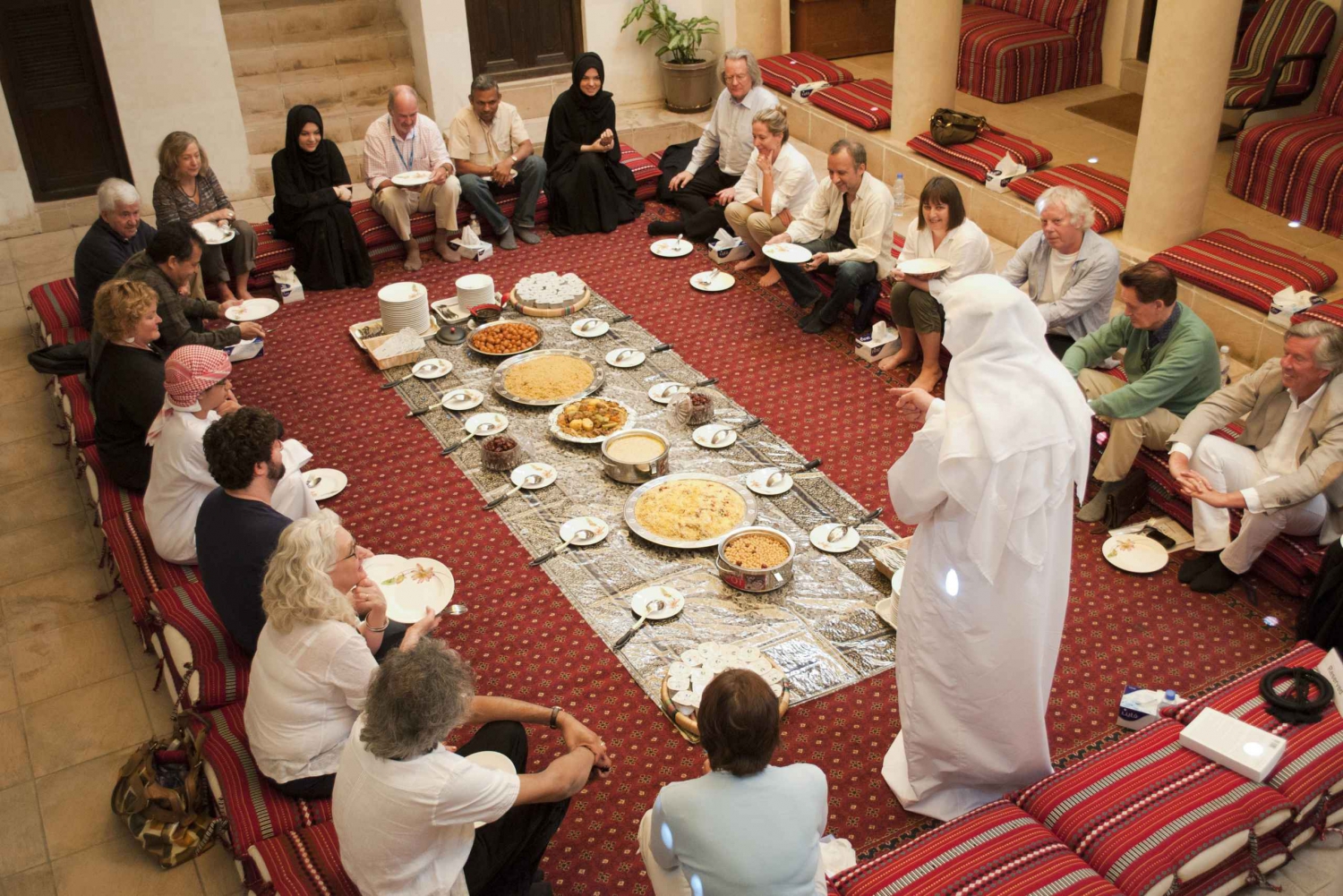 Dubai: Dinner at Sheikh Mohammed Cultural Center