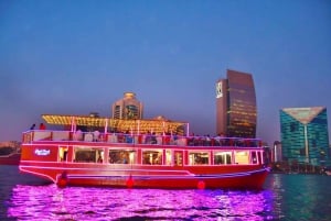 Dubai: Dhow Cruise Dinner Buffet with live shows in Al Seef
