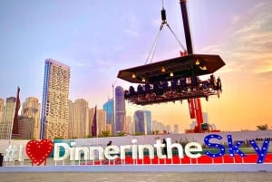 Билеты на ужин в небе над Дубаем с возможностью трансфера из отеля
