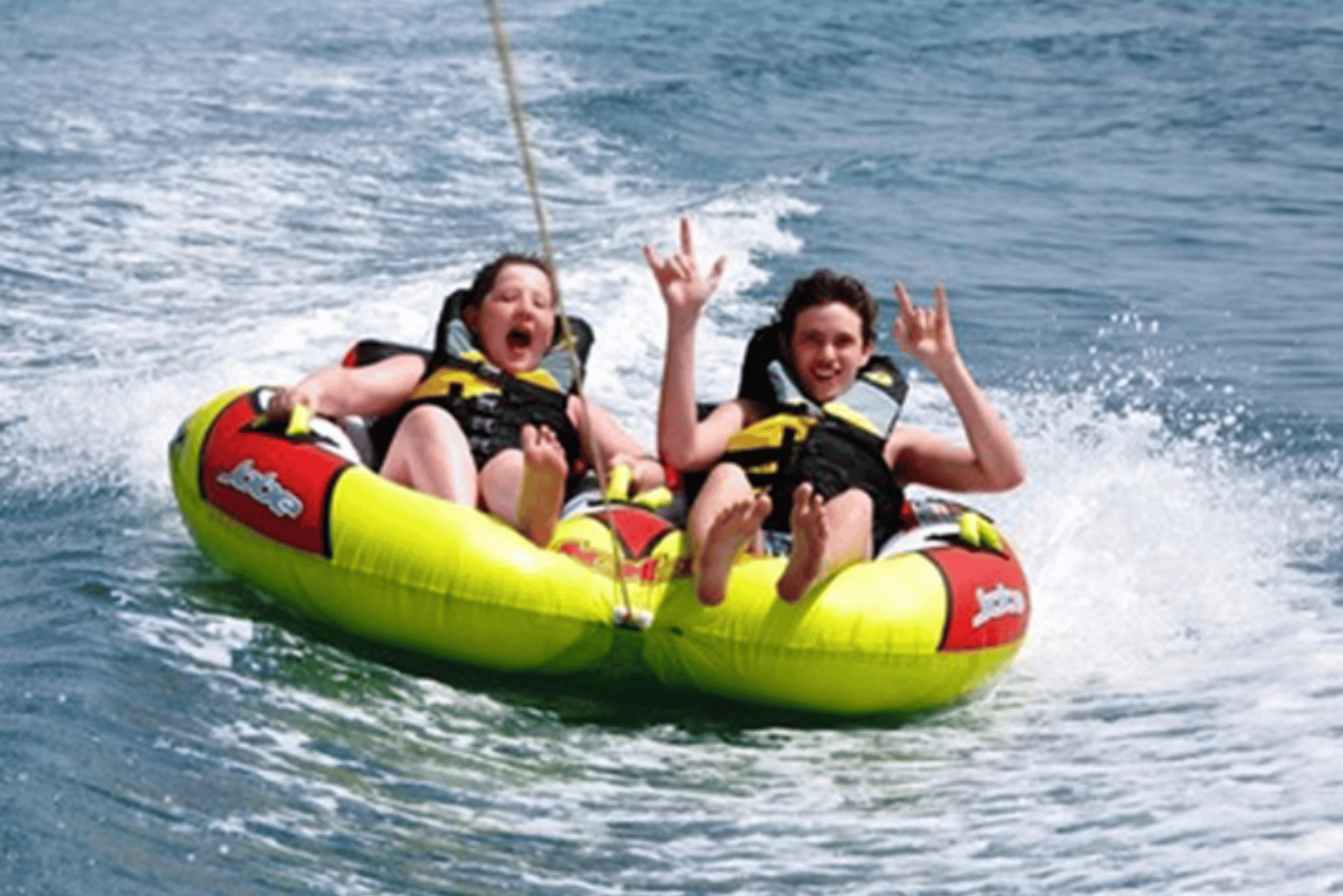 Dubai: Donut Ride watersportavontuur met vervoer