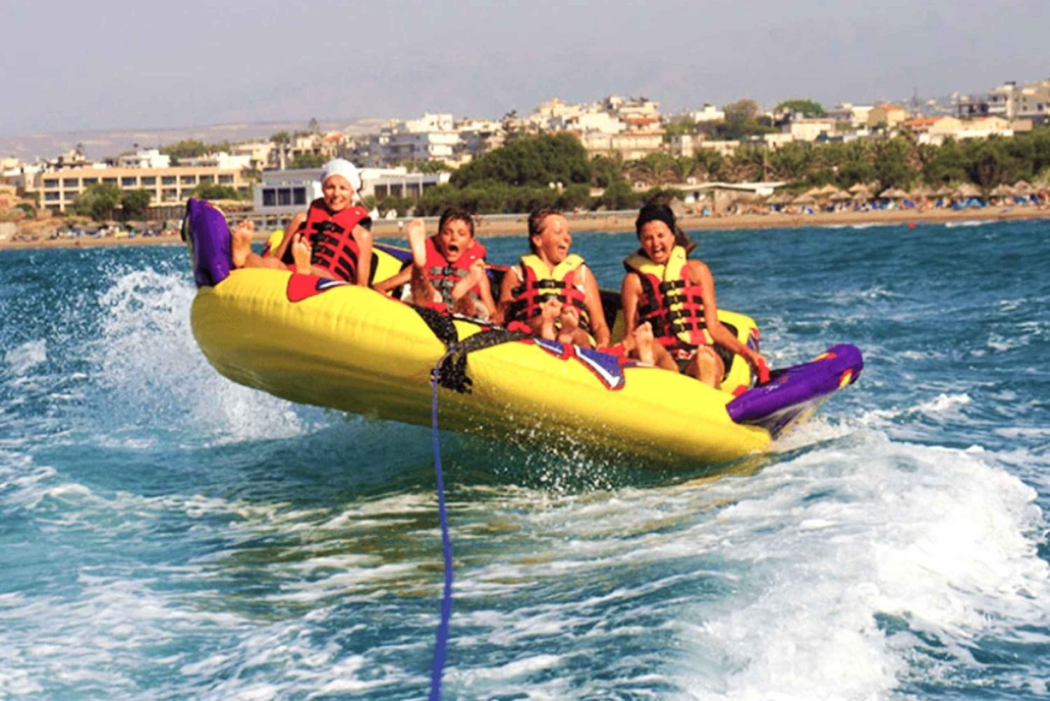 Dubai: Donut Ride watersportavontuur met vervoer