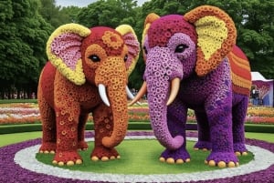 Dubaï : Dubai Garden Glow - Dinosaur Park et Fantasy Park