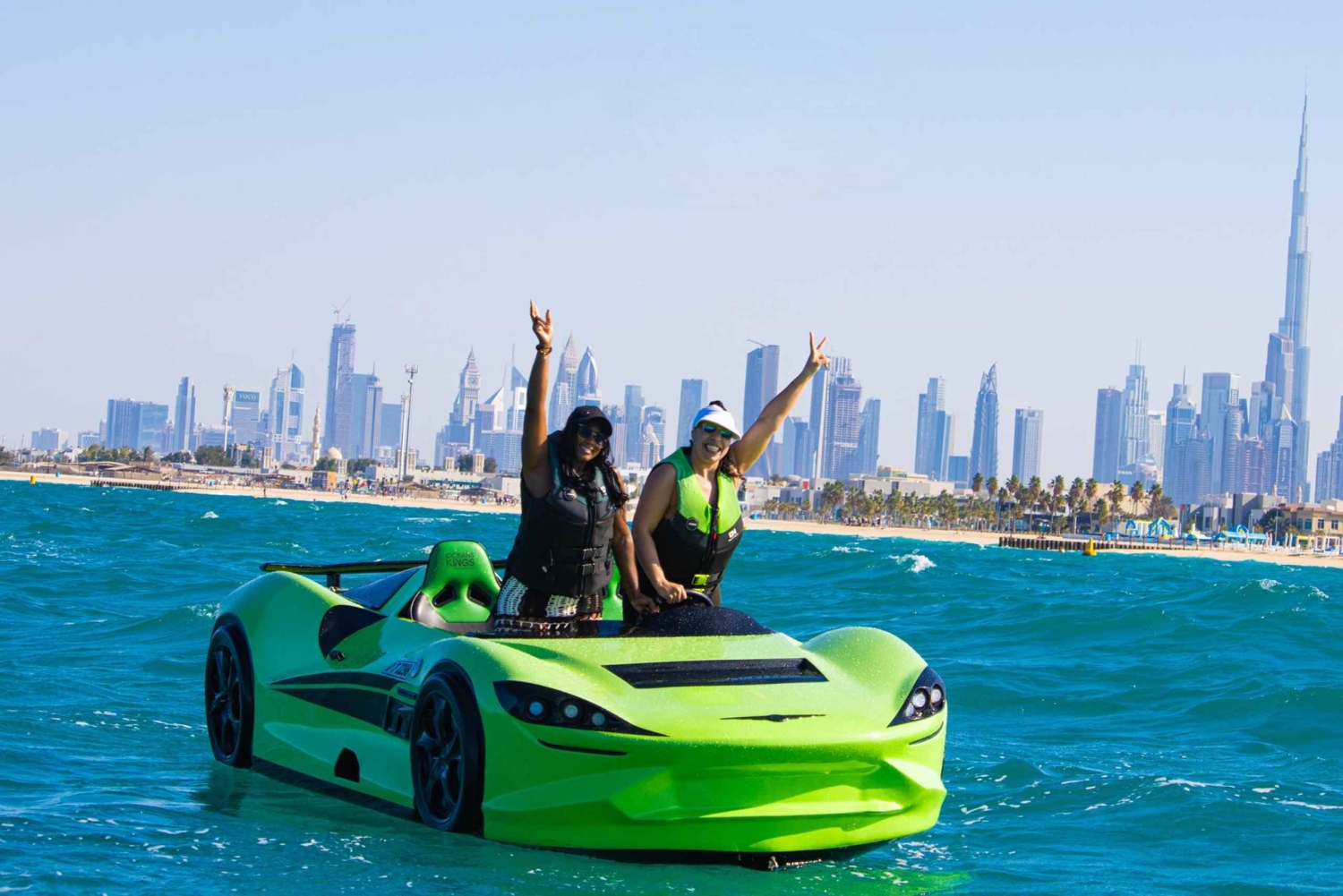 Dubai Paseo en Jetcar por el puerto deportivo de Dubai