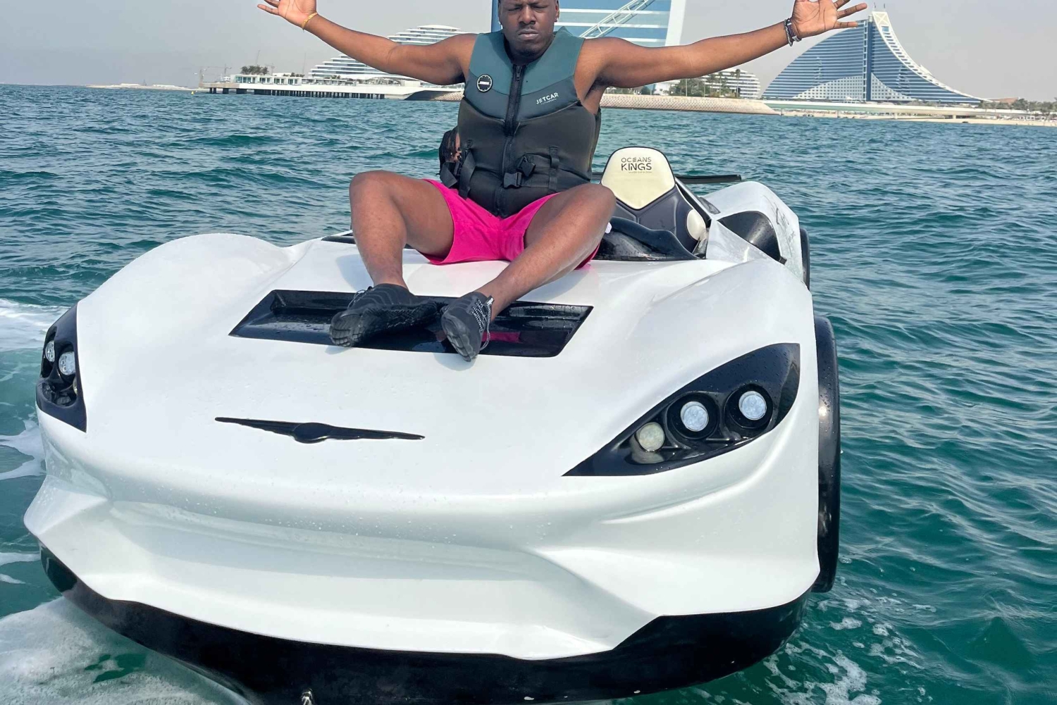 Dubai Paseo en Jetcar por el puerto deportivo de Dubai
