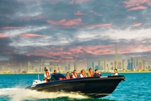 Dubai: Dubai Marina Sightseeing Speedboat Tour: Dubai Marina Sightseeing Speedboat Tour