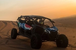 Dubai Dune Buggy Ride: Experience the Thrill as a Passenger.