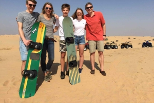 Dubai: Quad rijden in duinen, kamelen en zandboarden