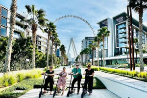 Dubai: E-scooter guidet tur i Marina, JBR og Bluewaters