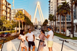 Dubai: E-scooter guidet tur i Marina, JBR og Bluewaters