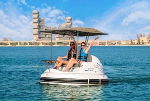 Дубай: Прогулка на электрической самоходной лодке в Palm Jumeirah