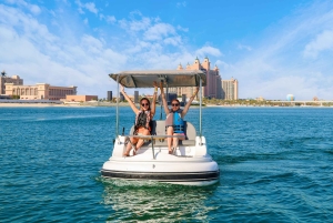 Dubai: Elektrische selbstfahrende Bootsfahrt auf der Palm Jumeirah