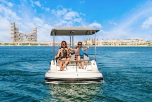 Dubai: Elektrische selbstfahrende Bootsfahrt auf der Palm Jumeirah