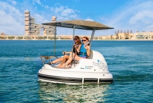 Dubai: Elektrische selbstfahrende Bootsfahrt auf der Palm Jumeirah