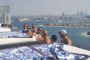 Dubai: Elittur med himmelspool, shopping och hämtning från hotellet