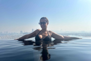 Dubai: Elittur med himmelspool, shopping och hämtning från hotellet