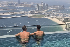 Dubai: Elittur med himmelspool, shopping och hämtning från hotellet