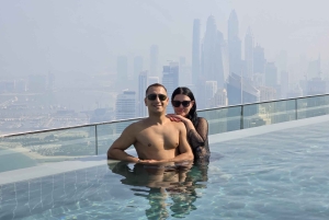 Dubai: Elittur med himmelspool, shopping och hämtning från hotellet