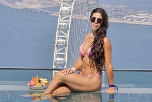 Dubai: Elittur med himmelspool, shopping och hämtning från hotellet