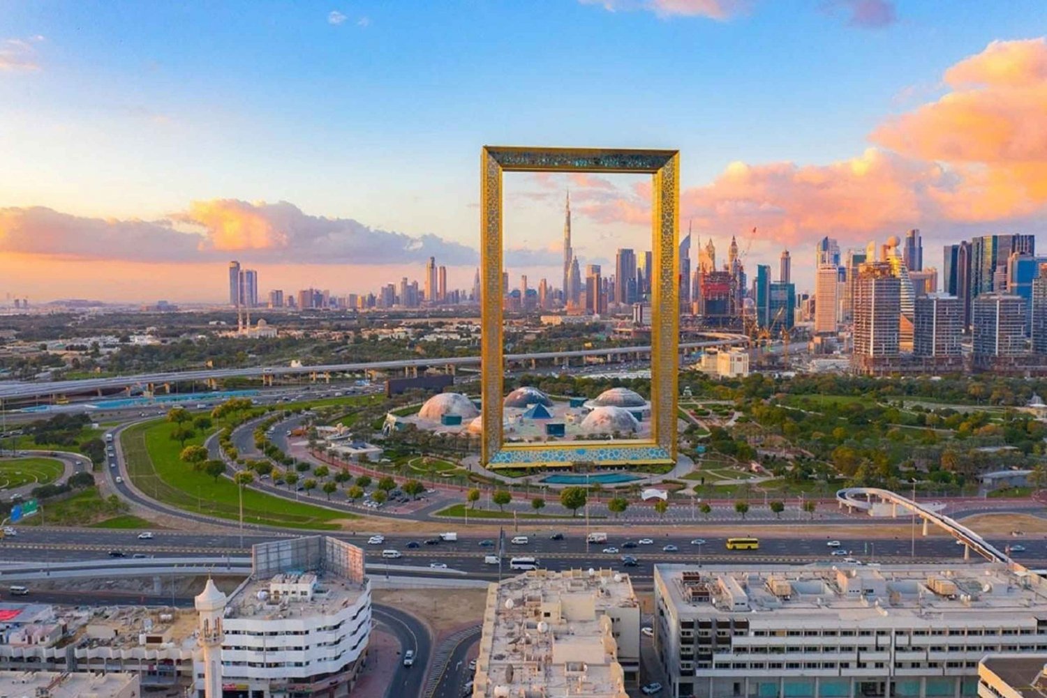Dubai: Dubai Frame Toegangsbewijs met Sky Deck Toegang