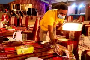 Dubai: Desert Safari, Quad & ATV Tour, Camp with BBQ Dinner