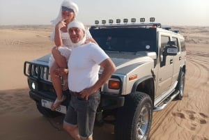 Golden Sands & Glamour: Hummer Safari with Photoshoot