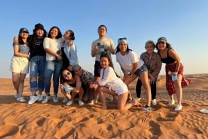 Depuis Dubaï : soirée safari dans le désert et dîner-buffet