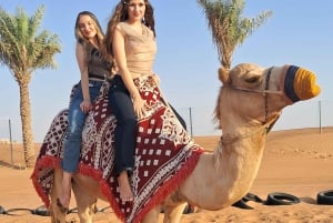 Dubai: Rote-Dünen-Wüstensafari mit Premium-Camp-Barbecue & Shows