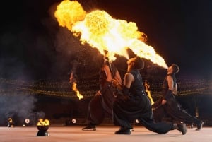 Dubaï : Dîner VIP exclusif de safari dans le désert avec spectacle en direct