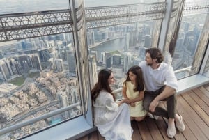 Dubai: Hurtig adgang til Burj Khalifa niveau 124 og 125