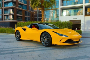 Dubai: Ferrari F8 Tributo 2022 yhden päivän itseajo
