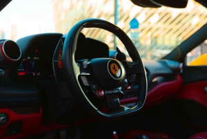 Dubai: Ferrari F8 Tributo 2022 En dags självkörning